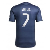 Moški Nogometni dresi Real Madrid Vinicius Junior #7 Gostujoči 2025-26 Kratek Rokav
